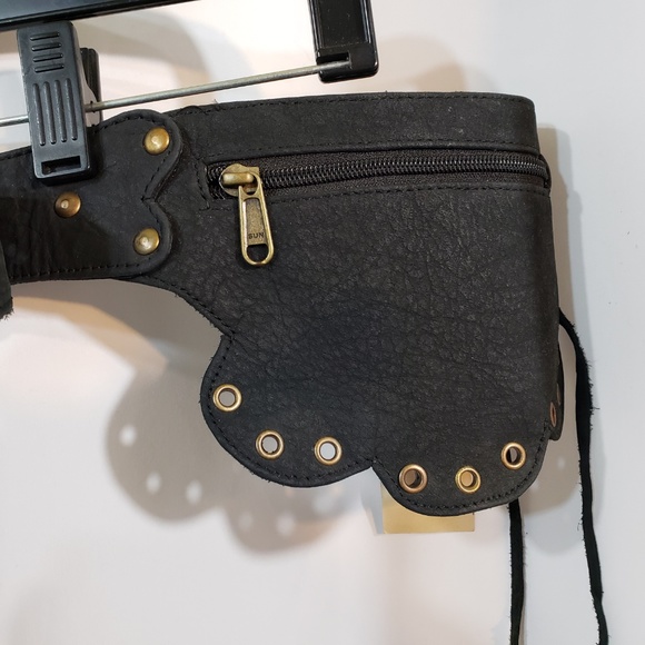 ***sold***leather utility belt fanny belt po - Picture 4 of 8